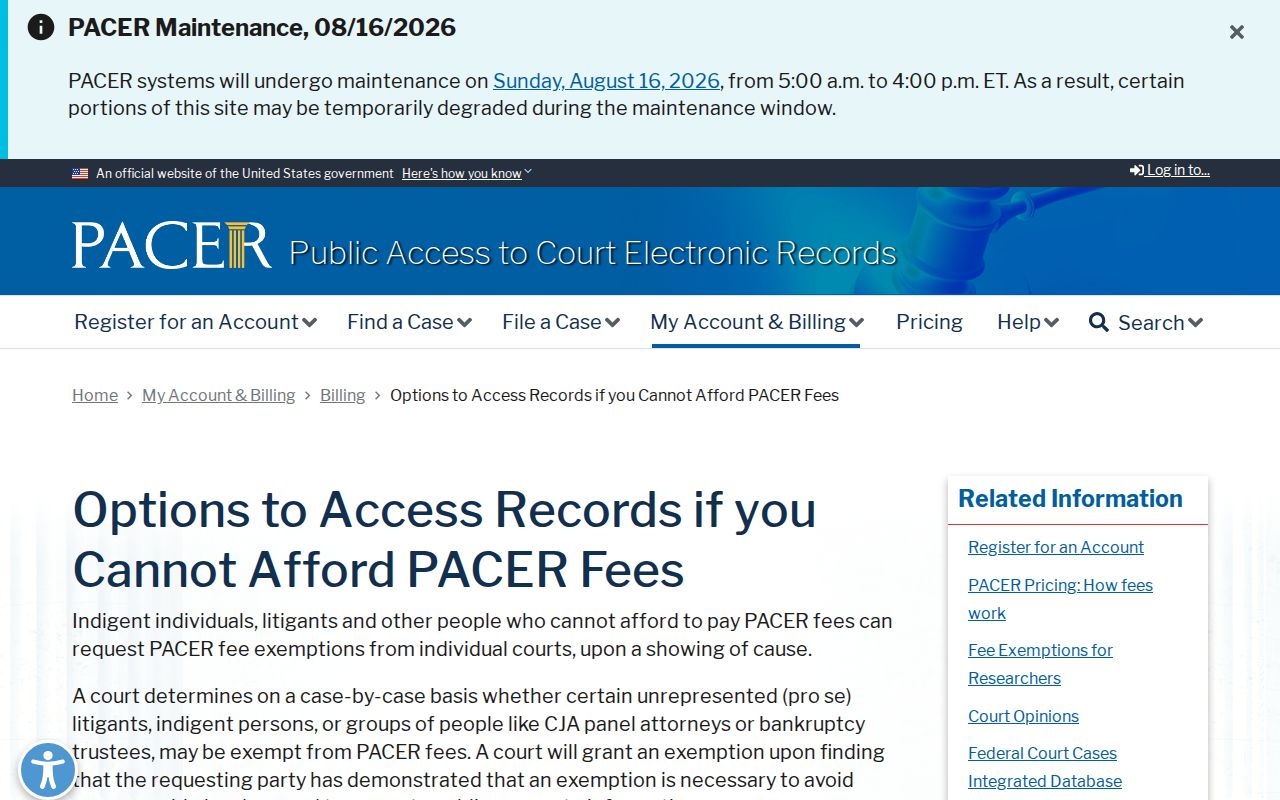 Autaugaville court docket federal access fee information