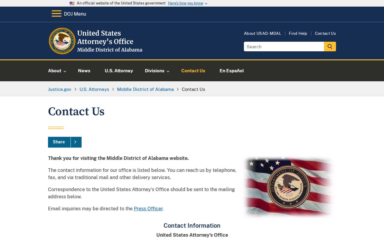 Billingsley court docket federal district contact source